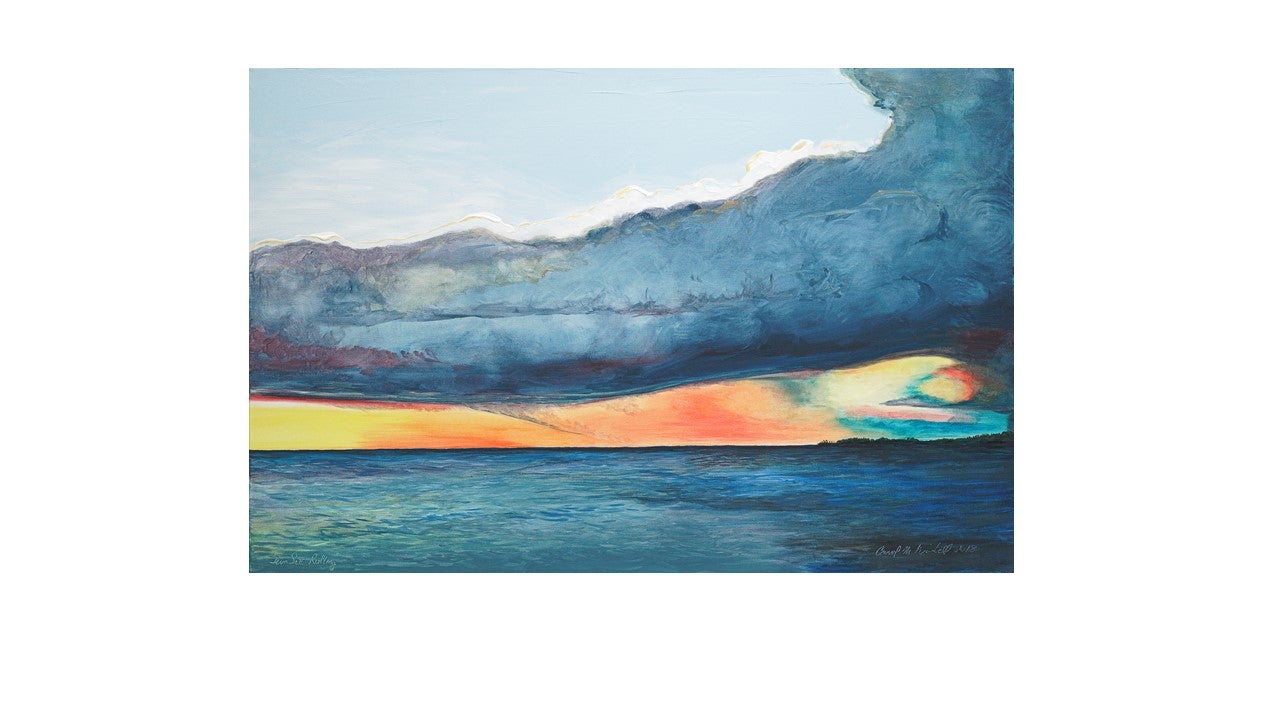 絵画 The STORM Storm Photography Print: New Mexico Supercell